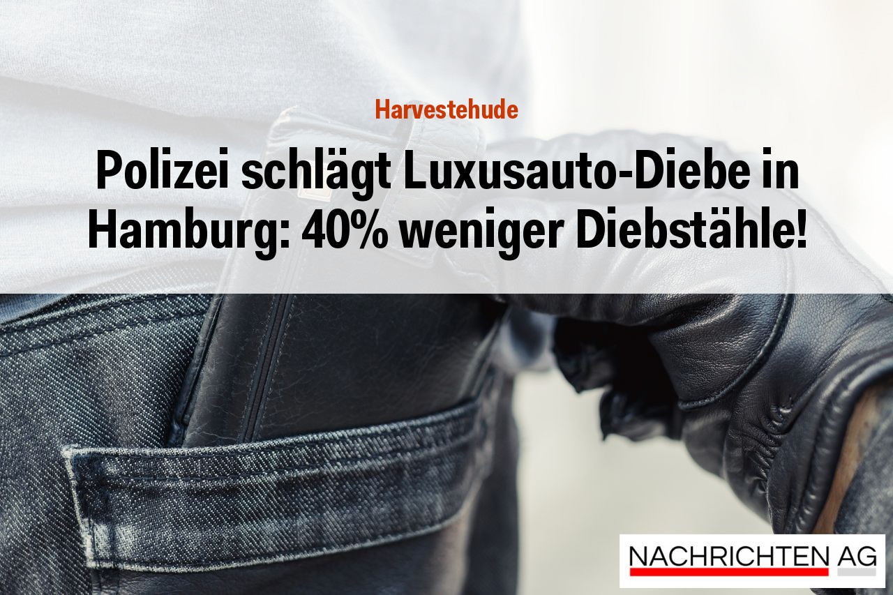 Polizei schlägt Luxusauto-Diebe in Hamburg: 40% weniger Diebstähle!