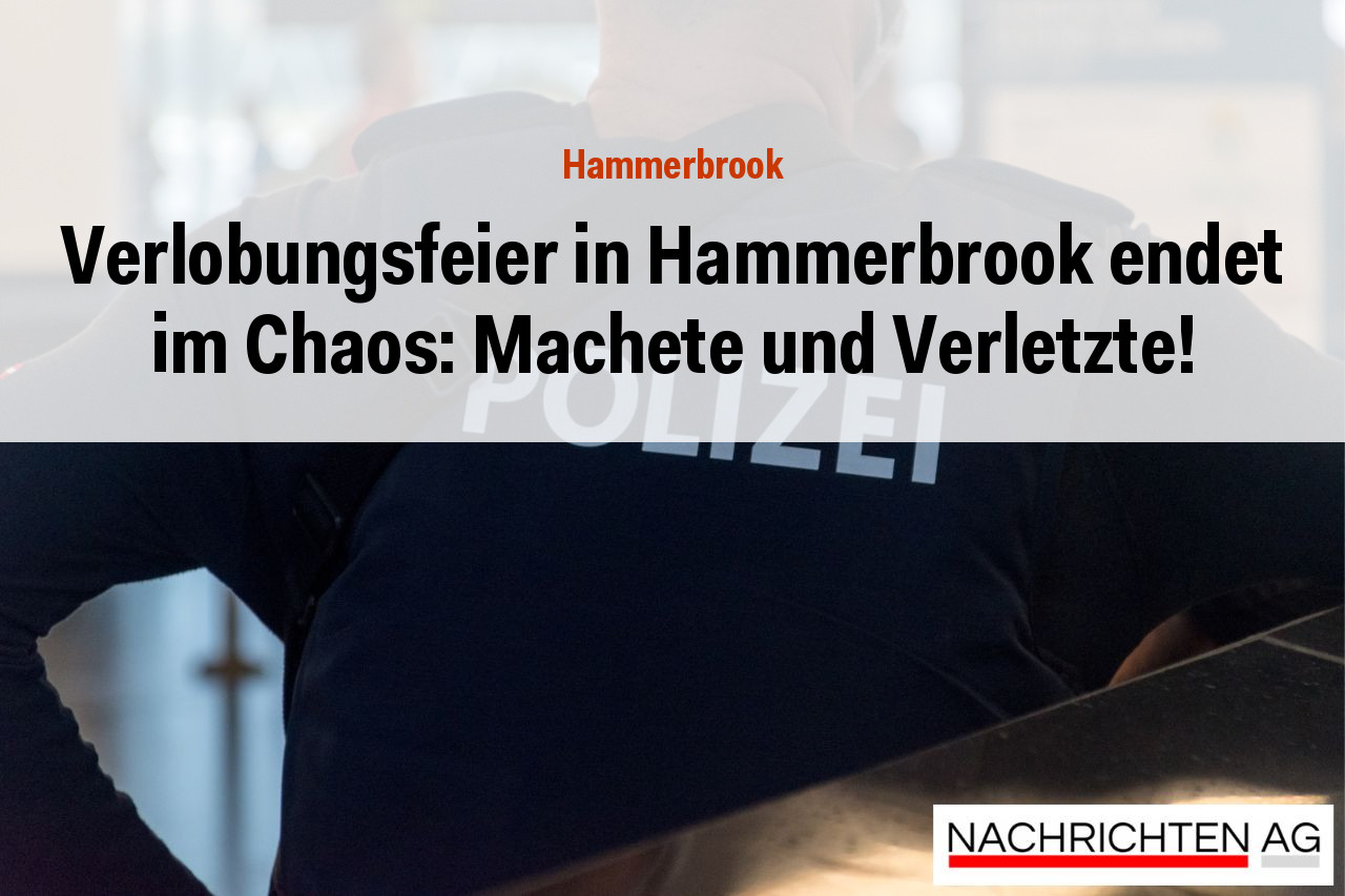 Verlobungsfeier in Hammerbrook endet im Chaos: Machete und Verletzte!
